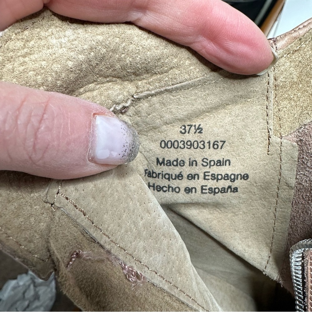 NWOT Free People Jack Zip Ankle Bootie Blush - Picture 15 of 15